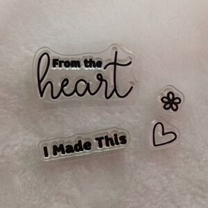 Decorative Stamp Set - Black